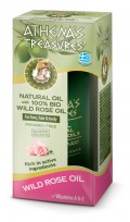 Naturlig olie med vild rose