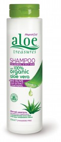 Shampoo med Aloe Vera og olivenolie